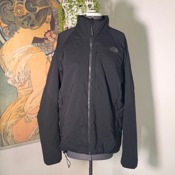 The North Face Ventrix Mens Full Zip lightweight Insulated Jacket Black Large - Picture 3 of 11